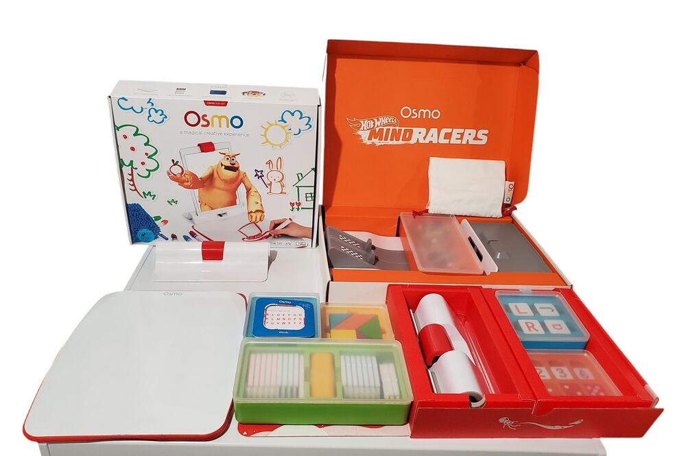 Huge Osmo Lot for iPad Genius Starter Kit Hot Wheels Mind Racers Coding and More